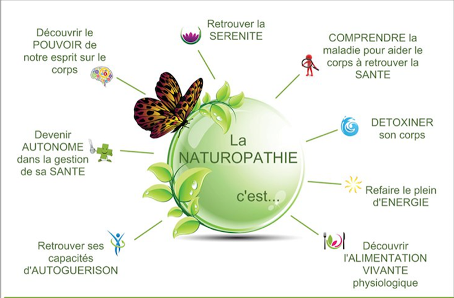 roue naturopathie ce que fait la naturopathie
